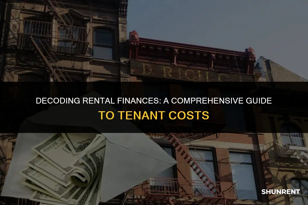 what is a financial reference for renting