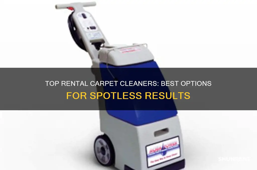 what is a good carpet cleaner to rent