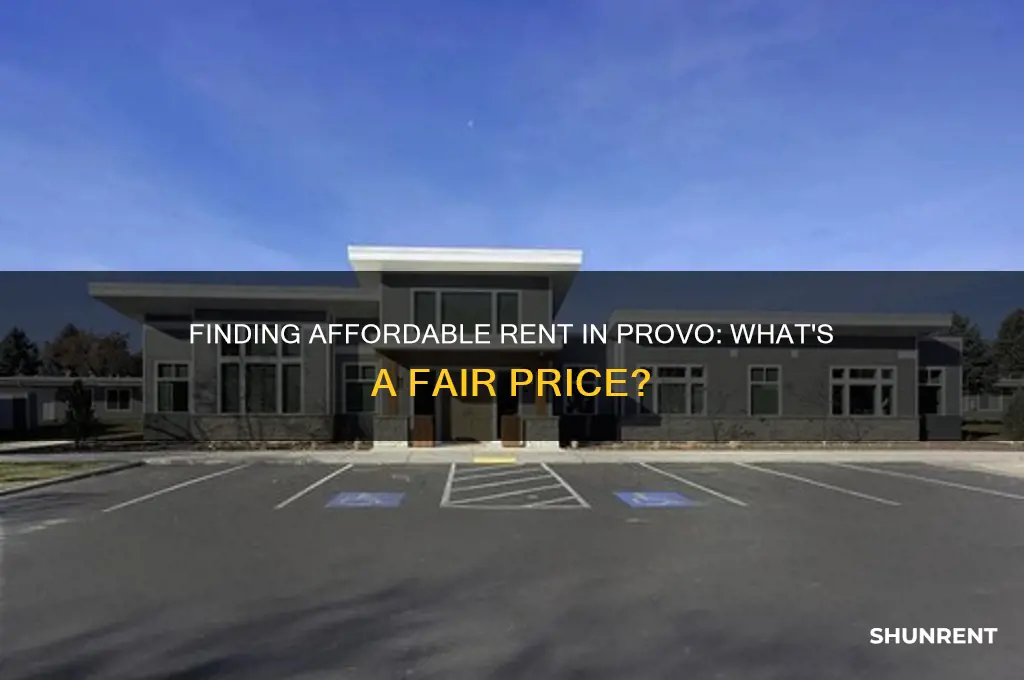 what is a good price for rent in provo