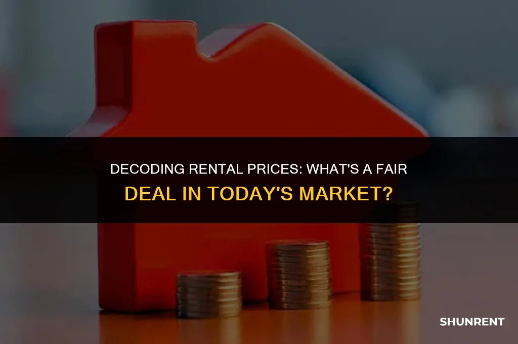 what is a good price for rent