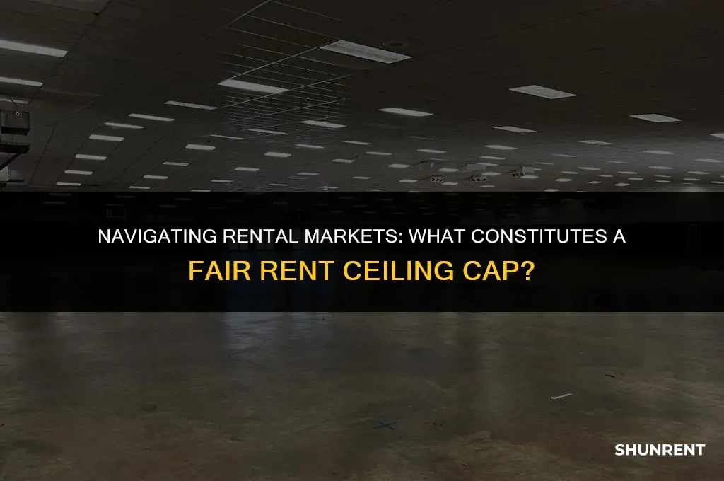 what is a good rent ceiling cap