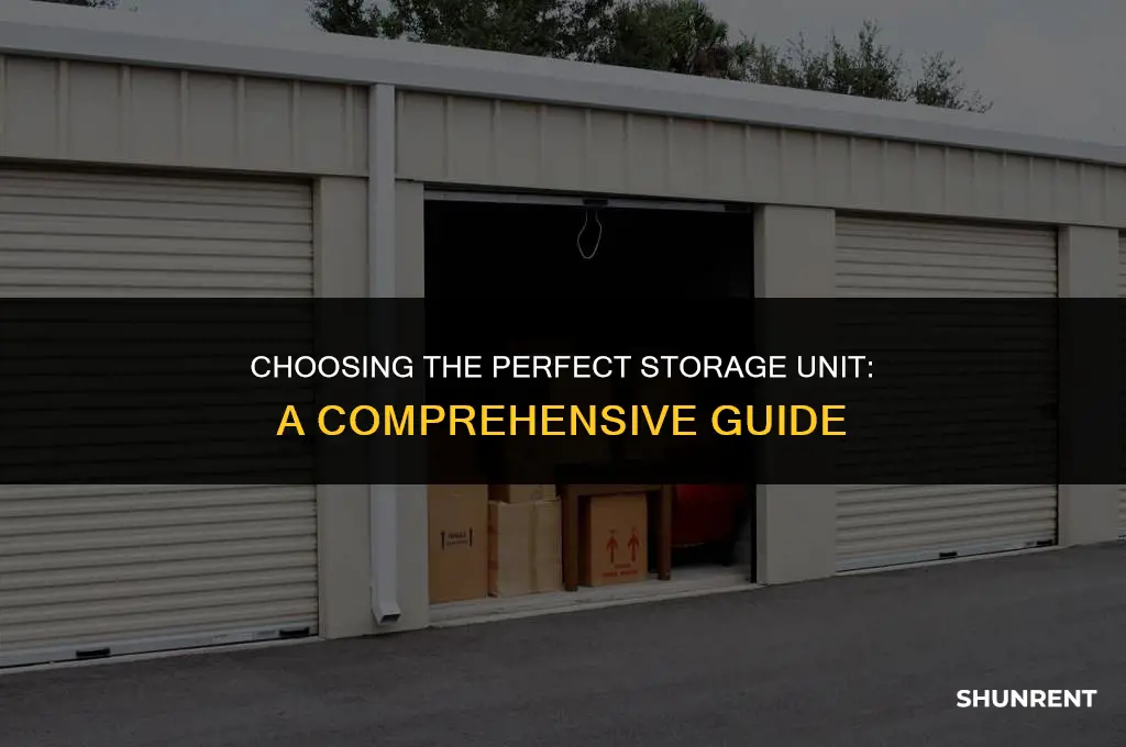 what is a good storageunit to rent