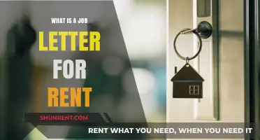 Understanding Job Letters for Rent: A Comprehensive Guide
