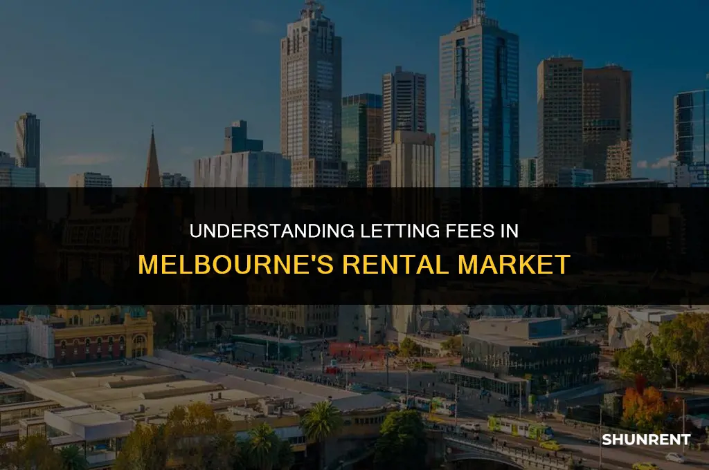 what is a letting fee melbourne rent
