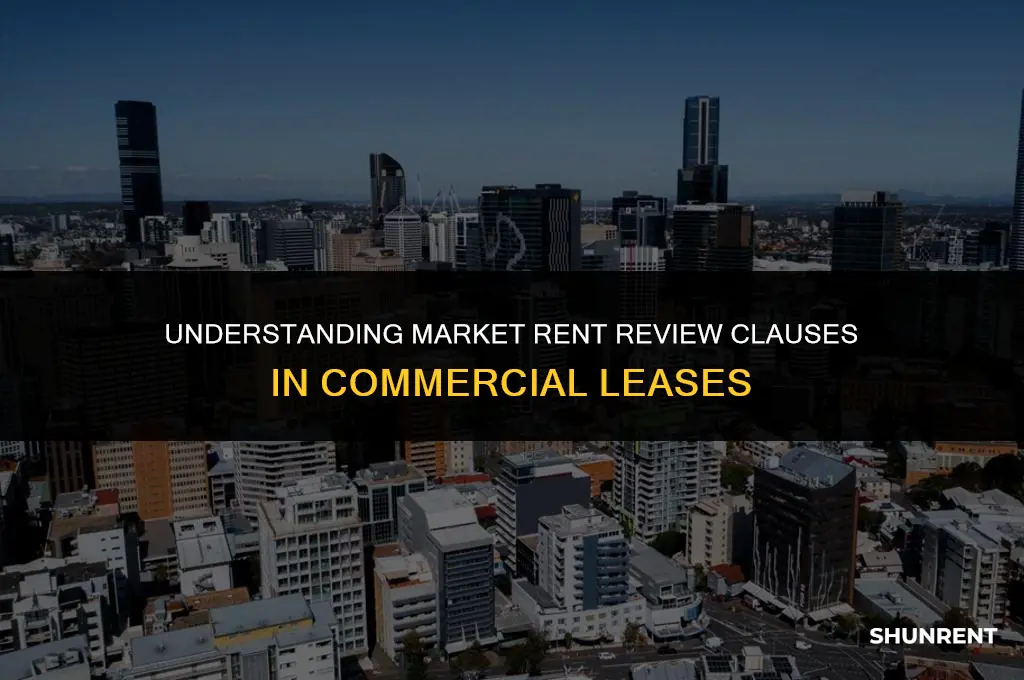 what is a market rent review clause