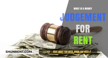 Understanding Money Judgments for Rent: A Tenant's Guide