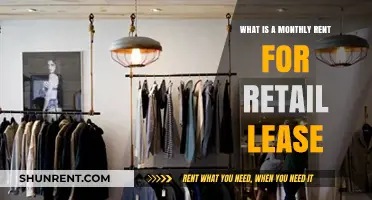 Understanding Monthly Rent Costs for Retail Lease Agreements
