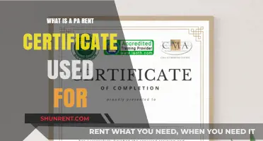 Understanding PA Rent Certificates: Uses and Importance for Tenants
