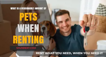 Reasonable Pet Limits for Renters: Balancing Companionship and Rental Rules