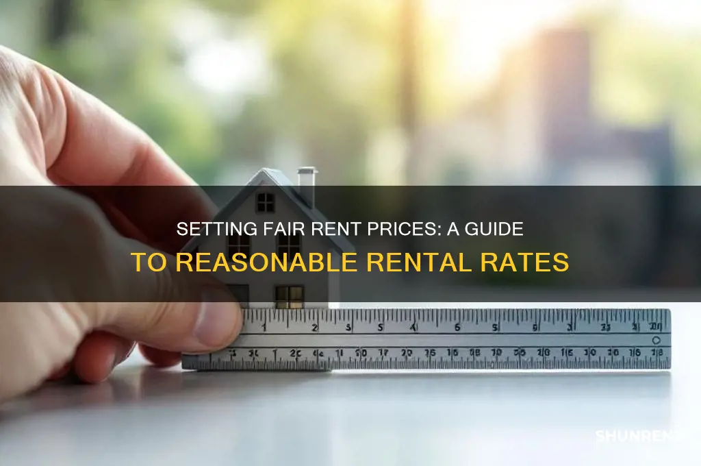 what is a reasonable amount to charge for rent