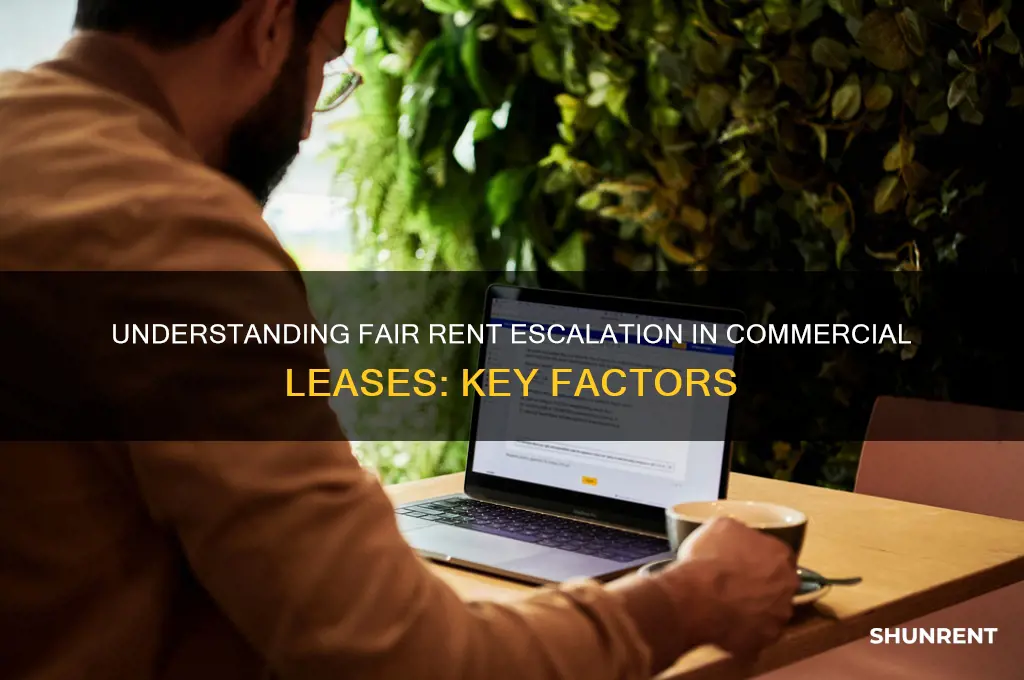what is a reasonable rent escalation in a commercial lease