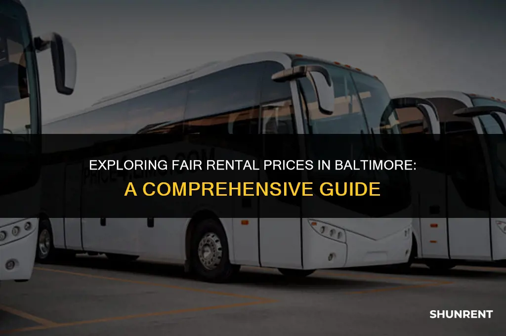 what is a reasonable rent for baltimore