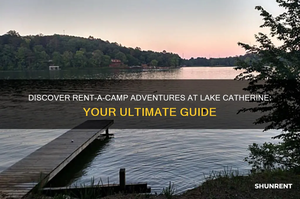 what is a rent a camp at lake catherine