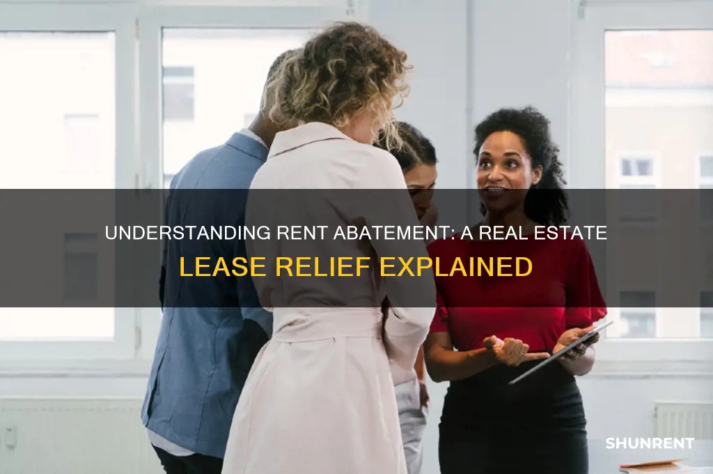what is a rent abatement in real estate