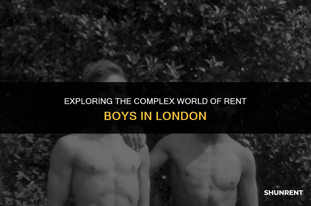 what is a rent boy in london