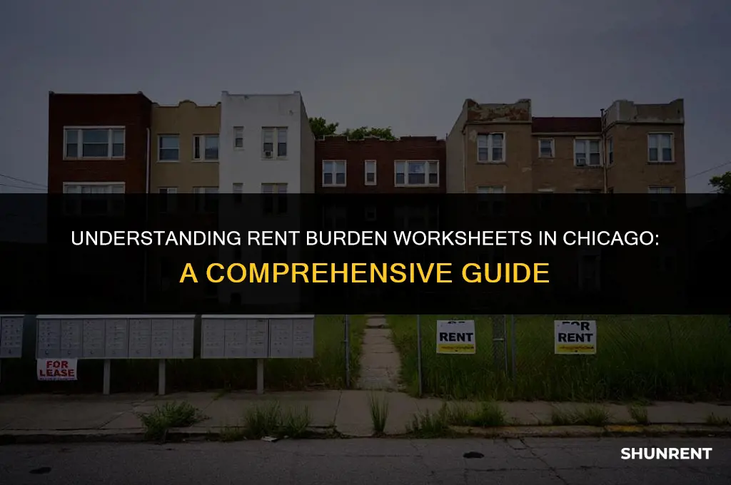 what is a rent burden worksheet chicago