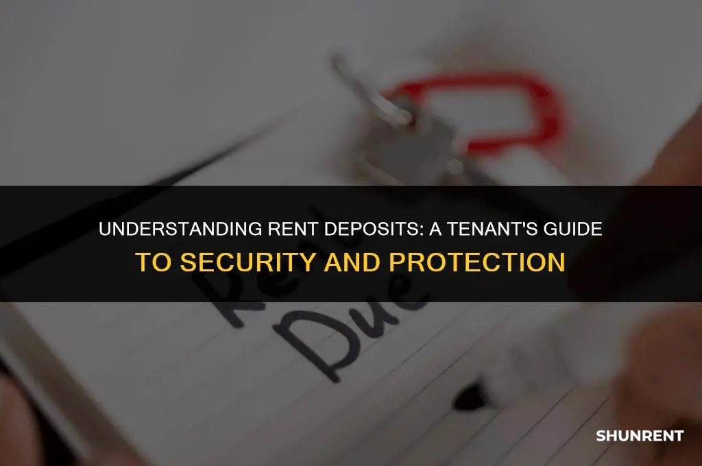 what is a rent deposit used for