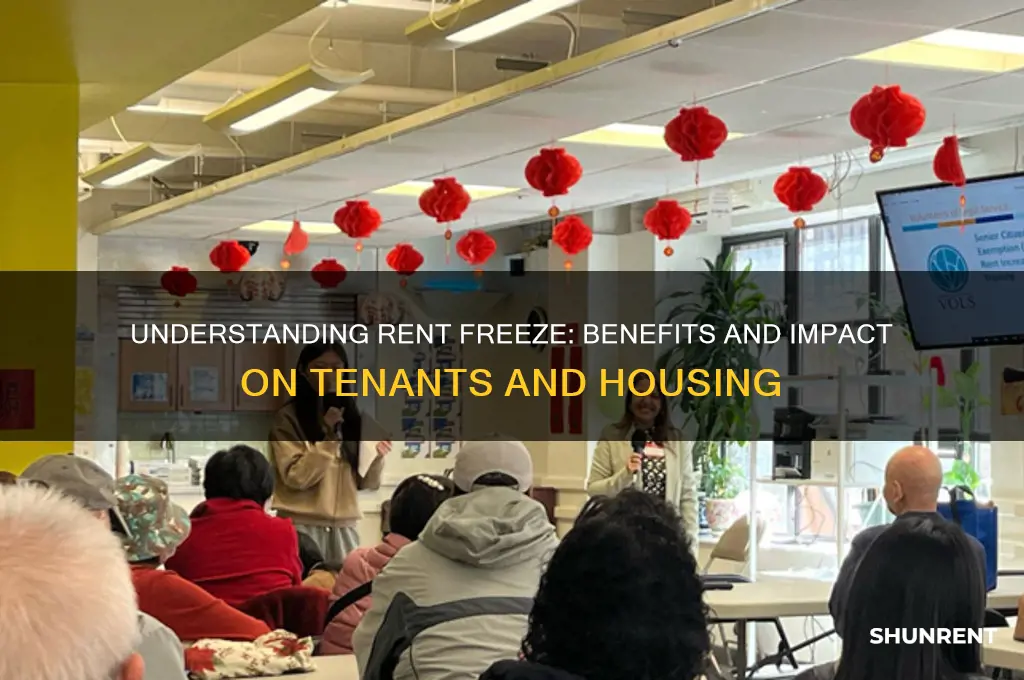 what is a rent freeze and why is it good