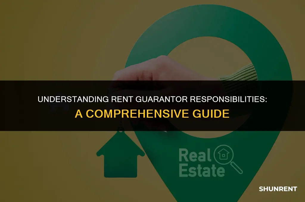 what is a rent guarantor liable for