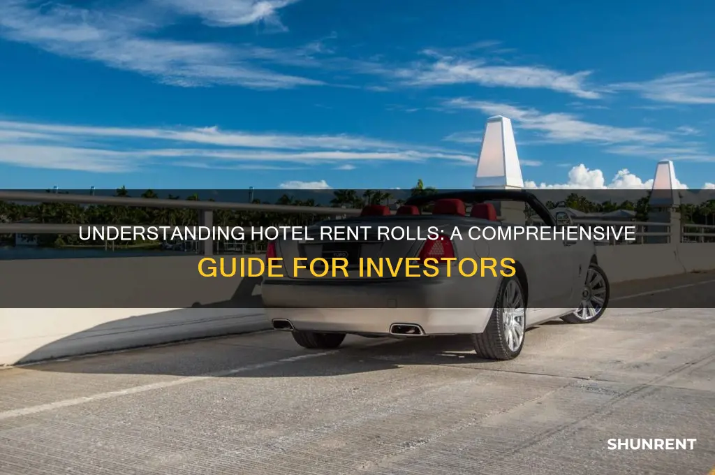 what is a rent roll for a hotel