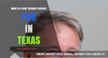 Understanding Texas Rent Security Deposits: Purpose, Rules, and Tenant Rights