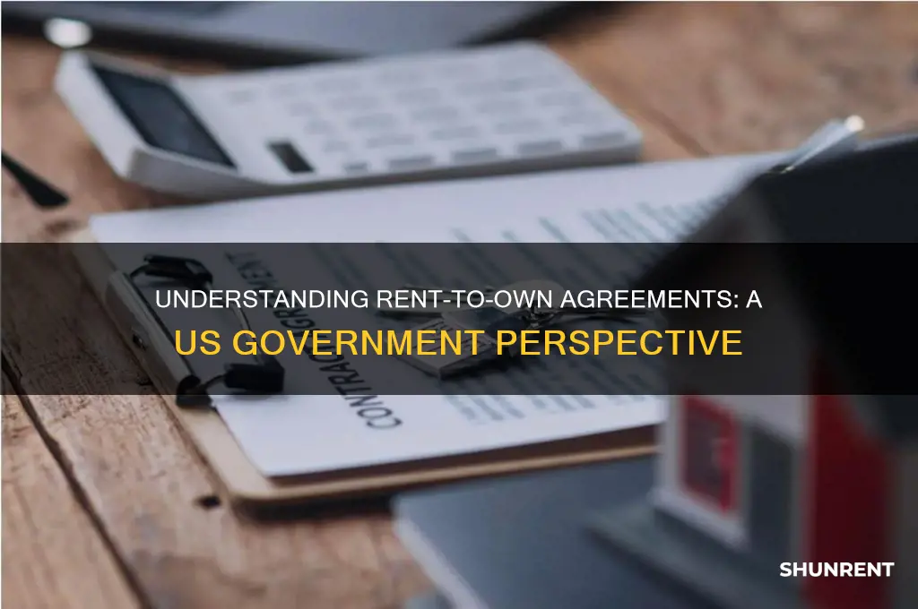 what is a rent to own agreement us government