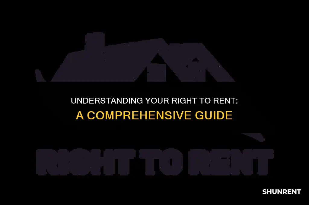 what is a right to rent document
