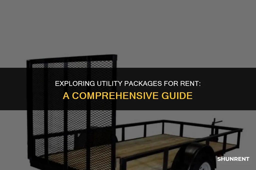 what is a utility package for rent