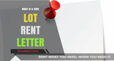 Understanding Zero Lot Rent Letters: A Comprehensive Guide