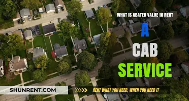 Understanding Abated Value in Rent-a-Cab Services: A Comprehensive Guide