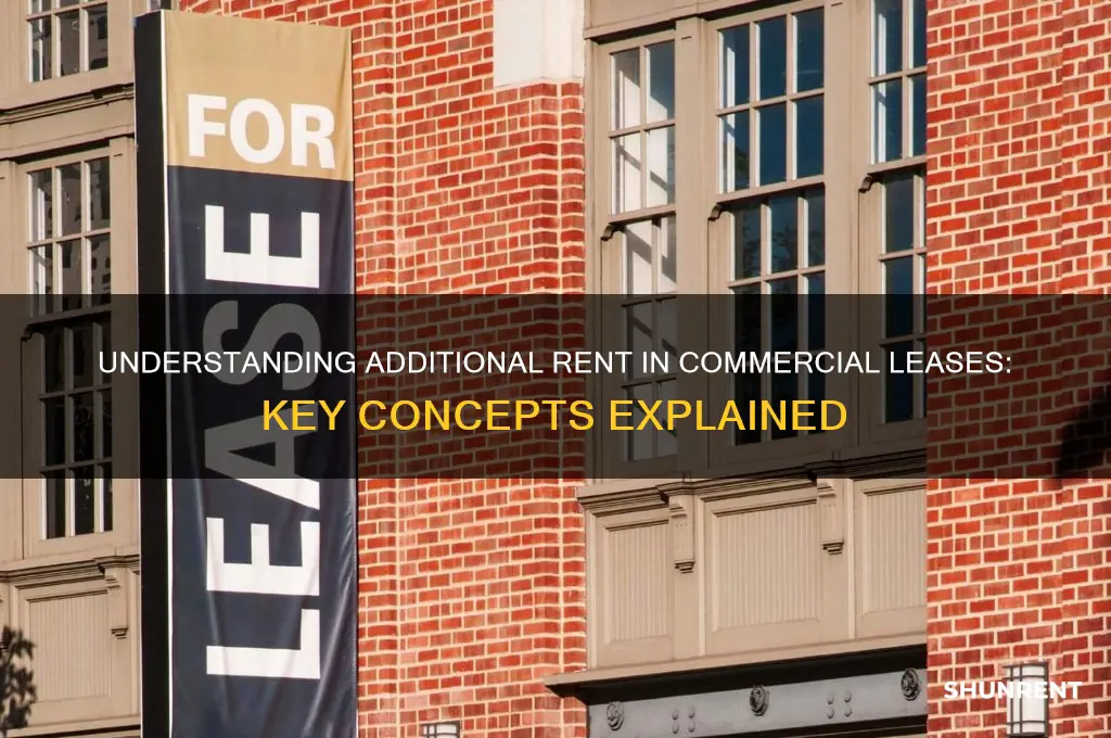 what is additional rent in a commercial lease