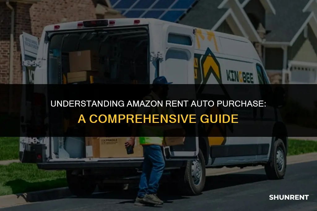 what is an amzn rent auto purchase