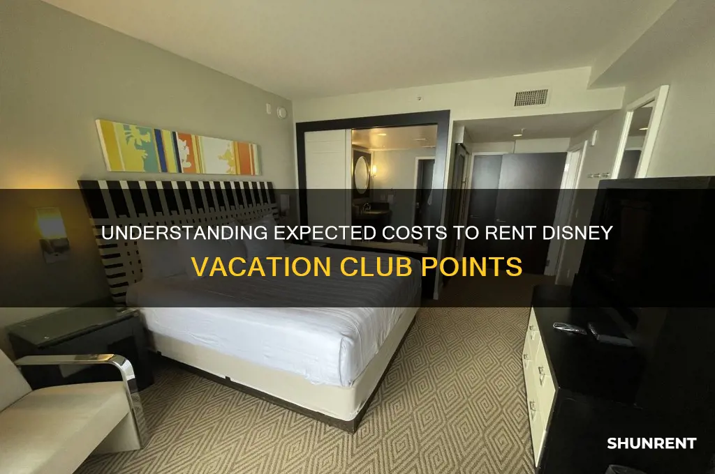 what is an expected price to rent dvc points