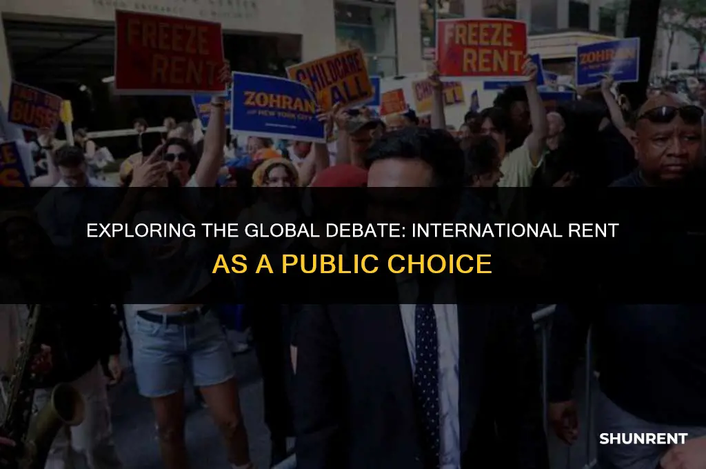 what is an international rent public choic