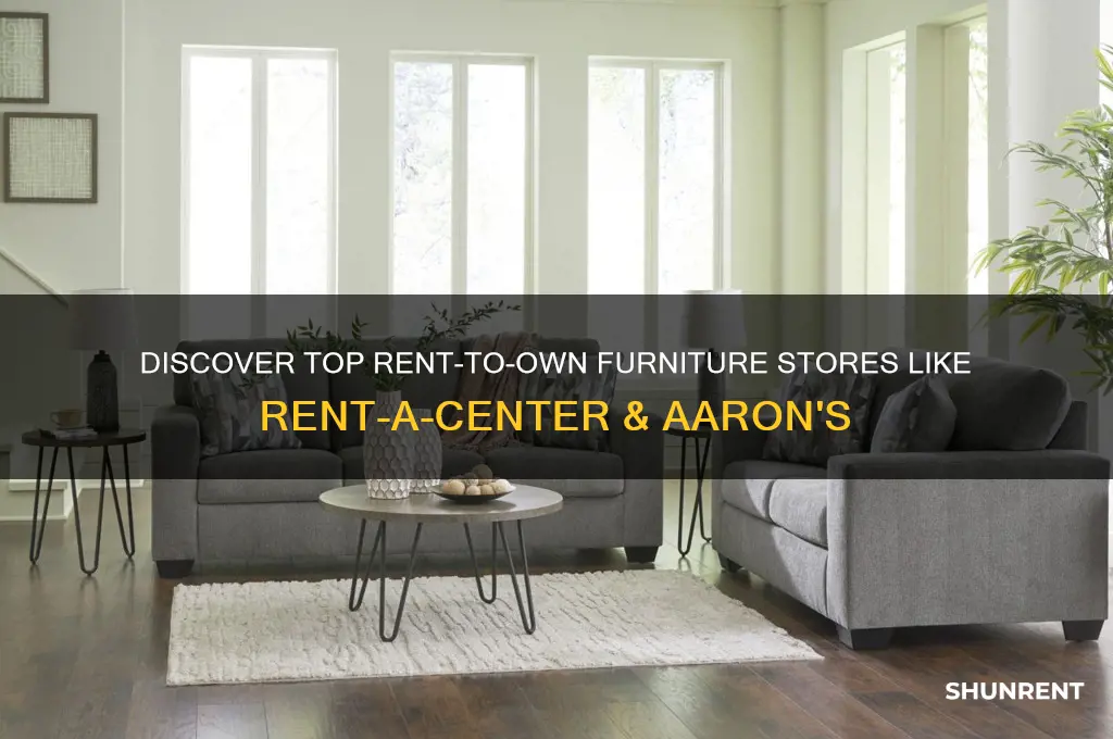 what is another furniture stores similar to rent-a-center and aaron