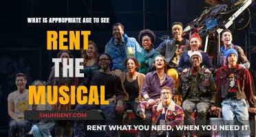 Rent the Musical: Navigating the Right Age for Young Audiences