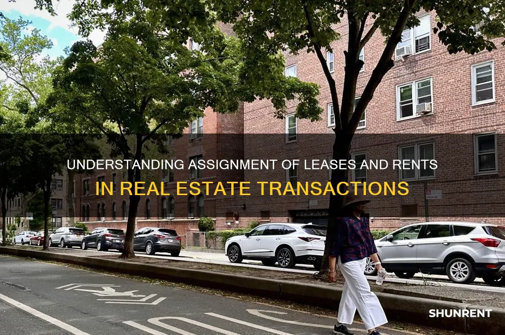 what is assignment of leases and rents