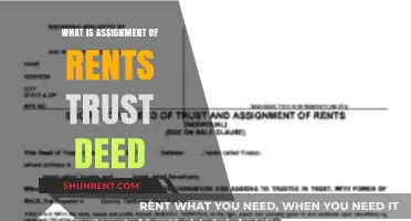 Understanding Assignment of Rents Trust Deeds: A Comprehensive Guide