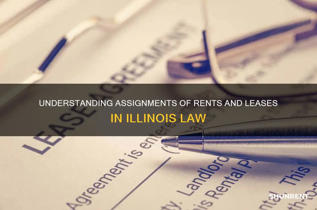 what is assignments of rents and leases mean in illinois