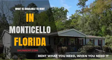 Discover Monticello, Florida: Rental Options for Homes and Apartments