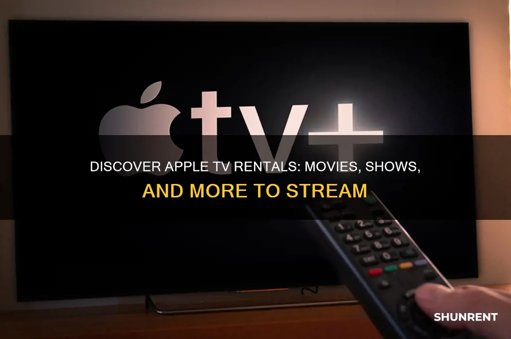 what is available to rent on apple tv