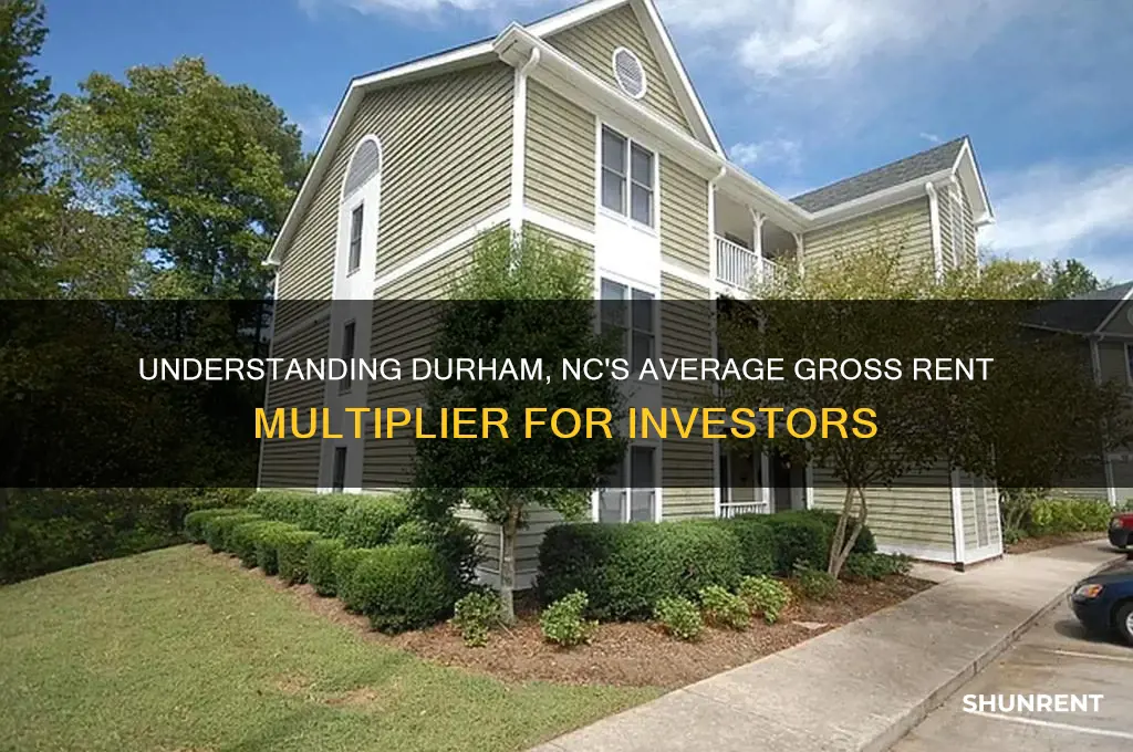 what is average gross rent multiplier in durham nc