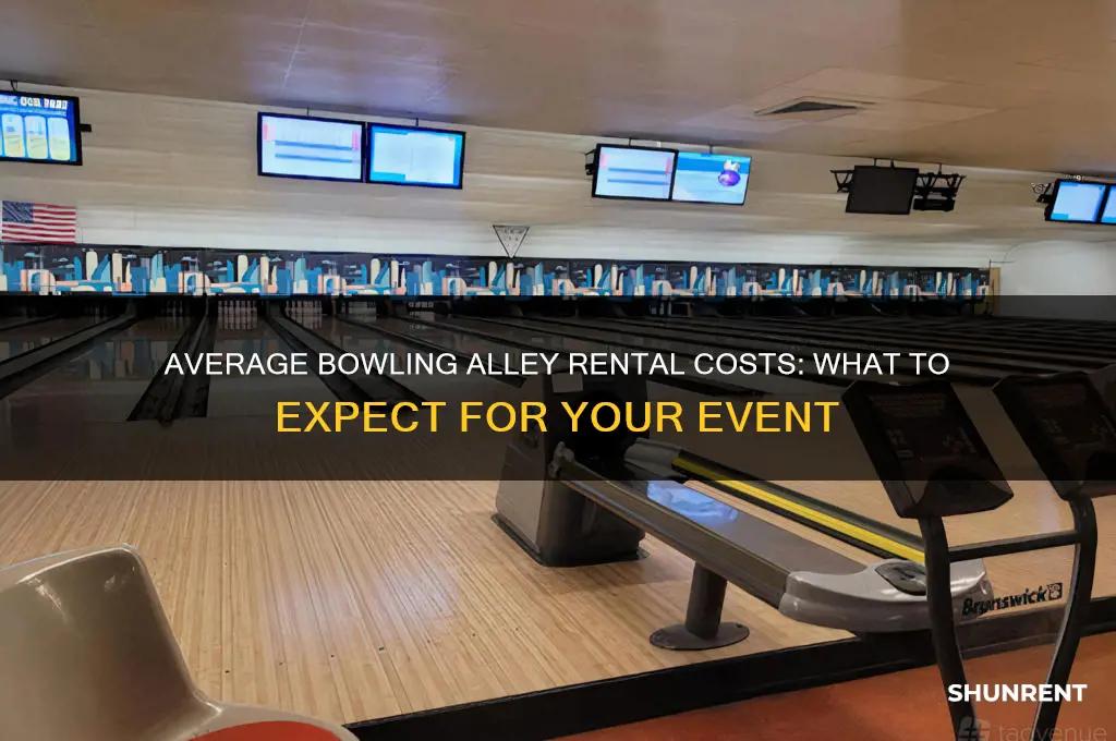 what is average price to rent out bowling alley