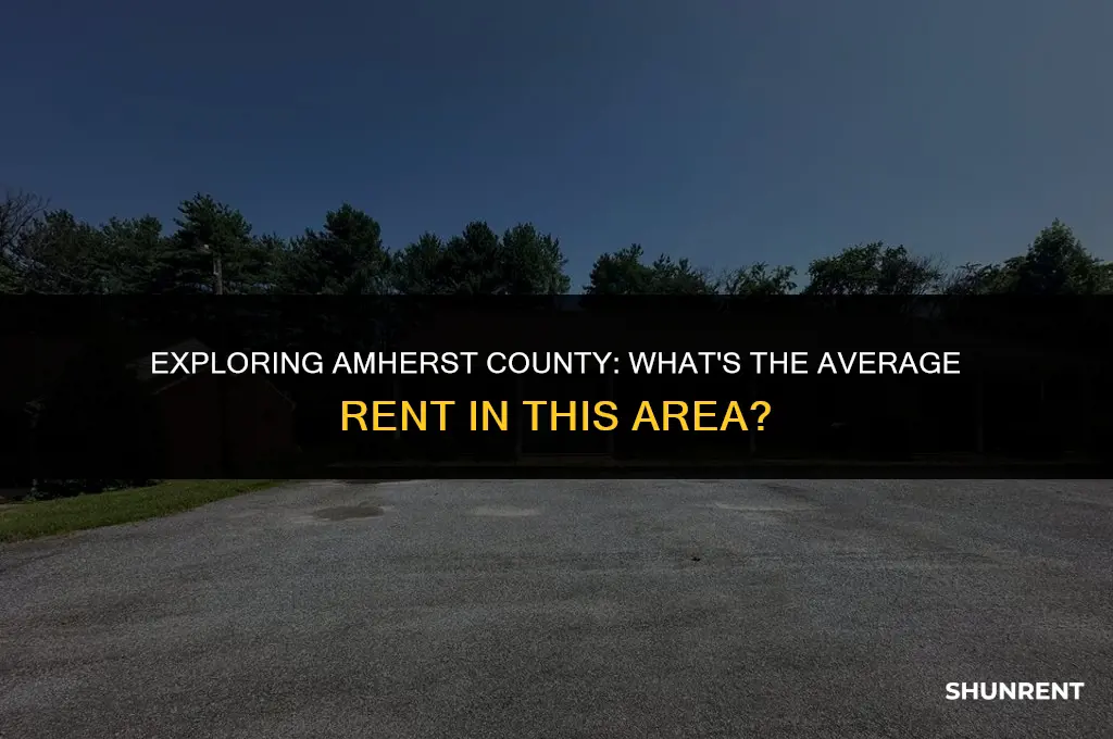 what is average rent in amherst co