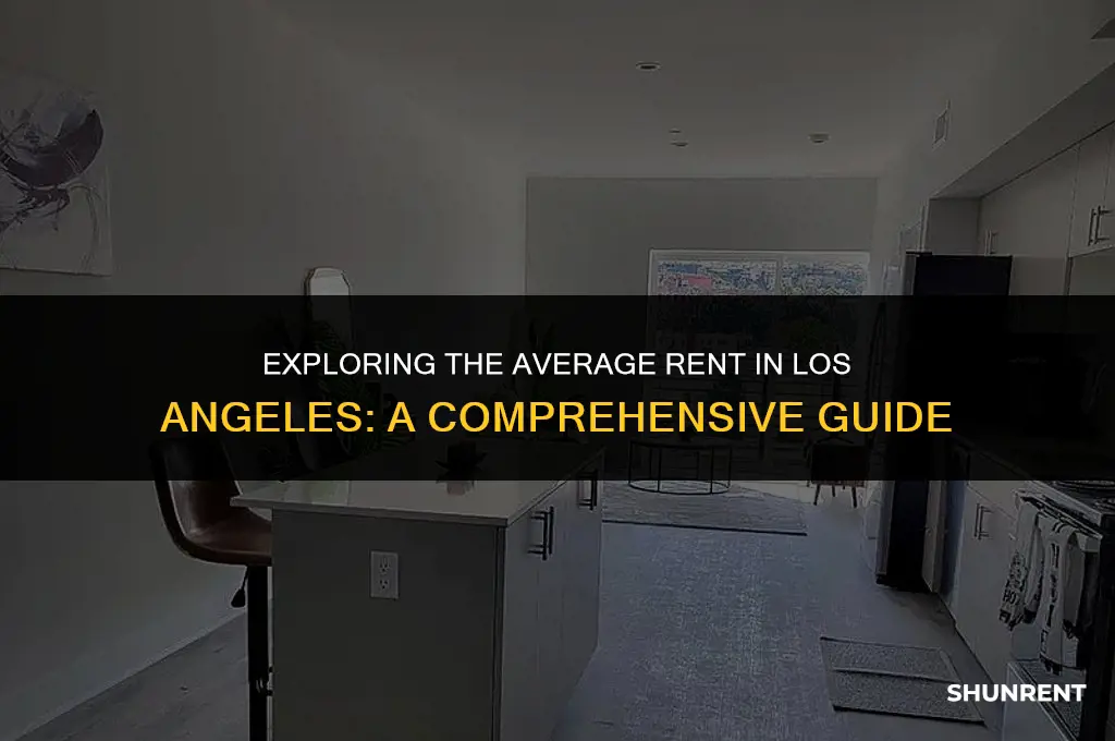 what is average rent in los angelas