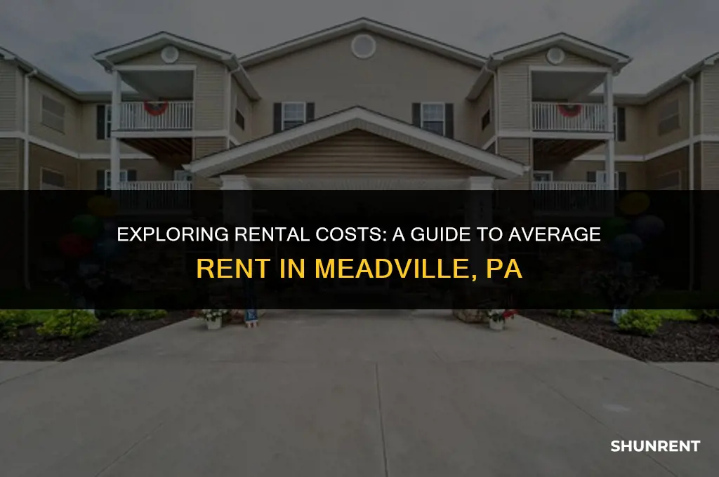 what is average rent in meadville pa