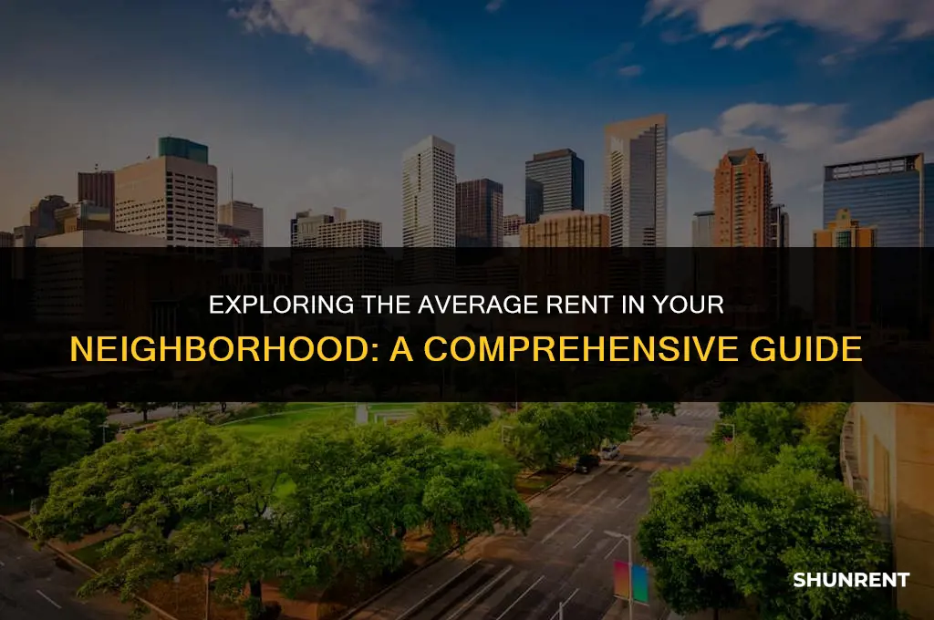 what is average rent in my area