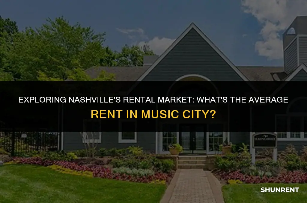 what is average rent in nashville tn
