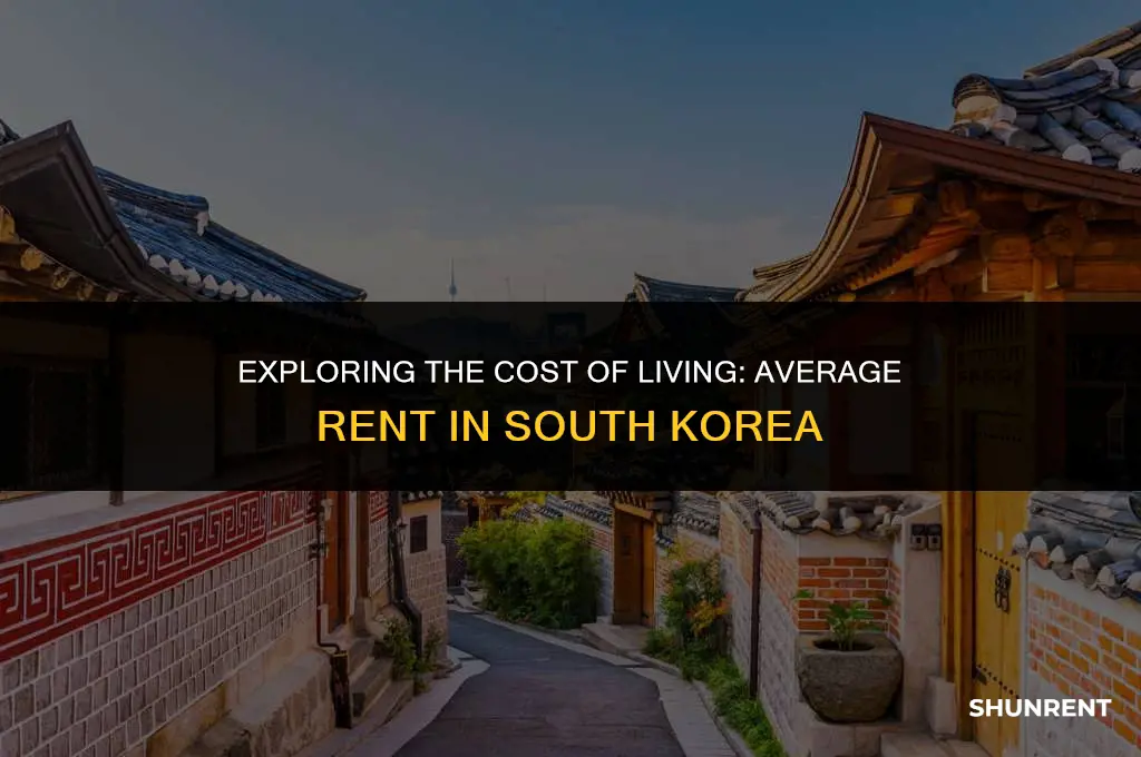 what is average rent in south korea