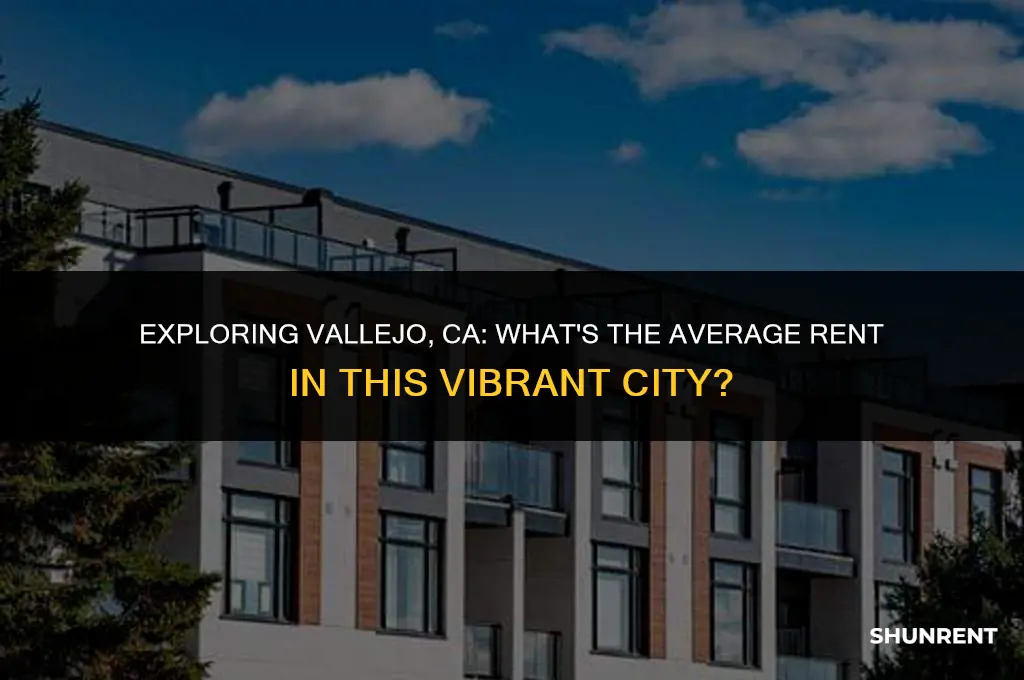 what is average rent in vallejo ca
